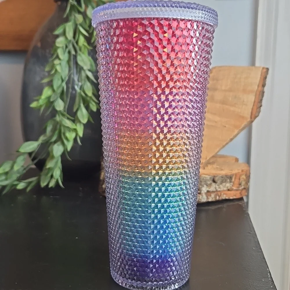 Starbucks Tumbler LOT-Tim Singleton 2023 Collection Item &2020 Rainbow Studded - Picture 5 of 17